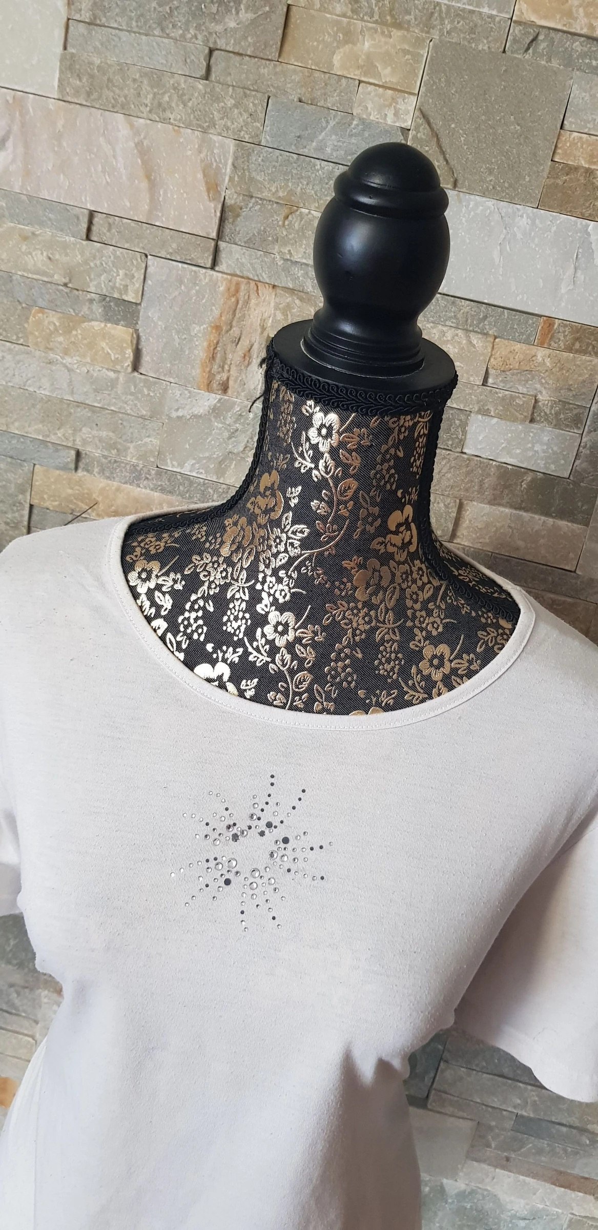 🤍 camiseta de manga corta blanca para mujer T38 🤍 – photo 5